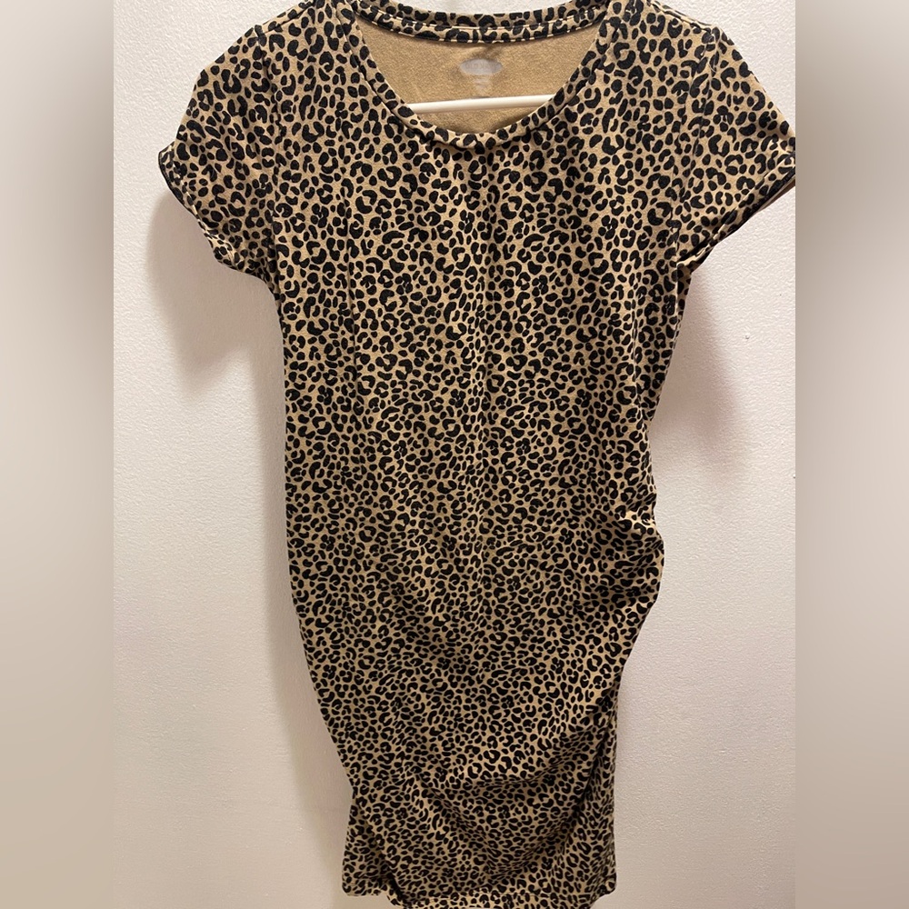 Old navy maternity cheetah print dress #111